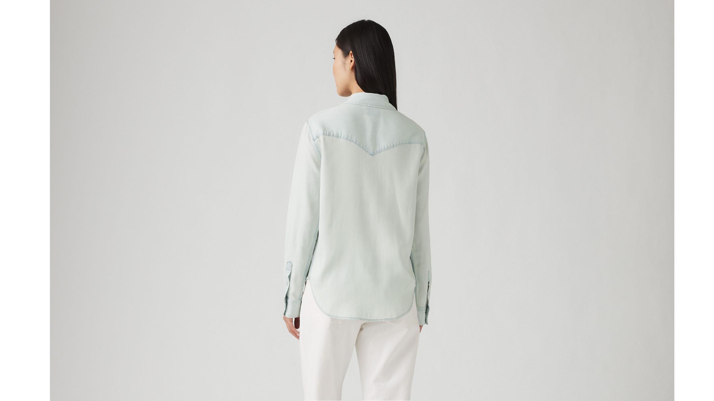 Iconic Western Denim Shirt Product Image