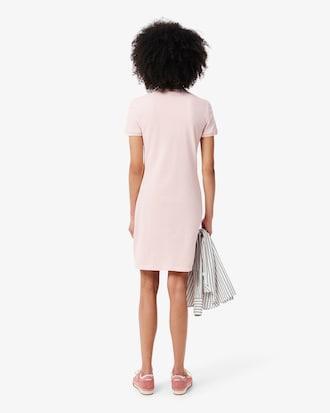 Slim Fit Stretch Piqué Polo Dress Product Image
