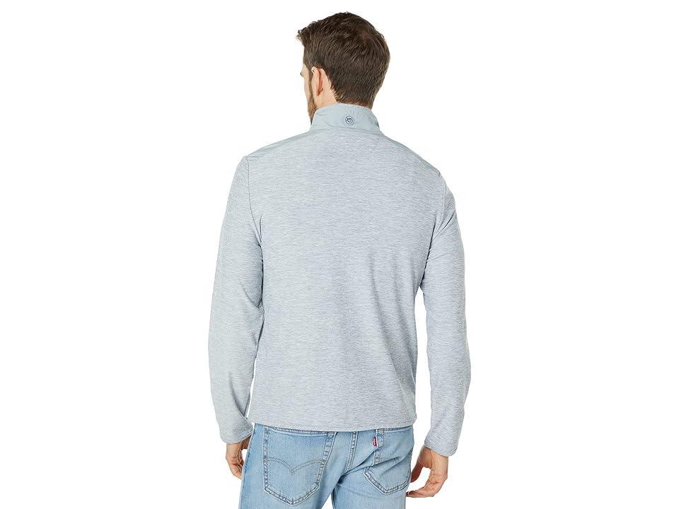 Southern Tide Long Sleeve Abercorn Perf Jacket (Gravel Grey) Men's Clothing Product Image