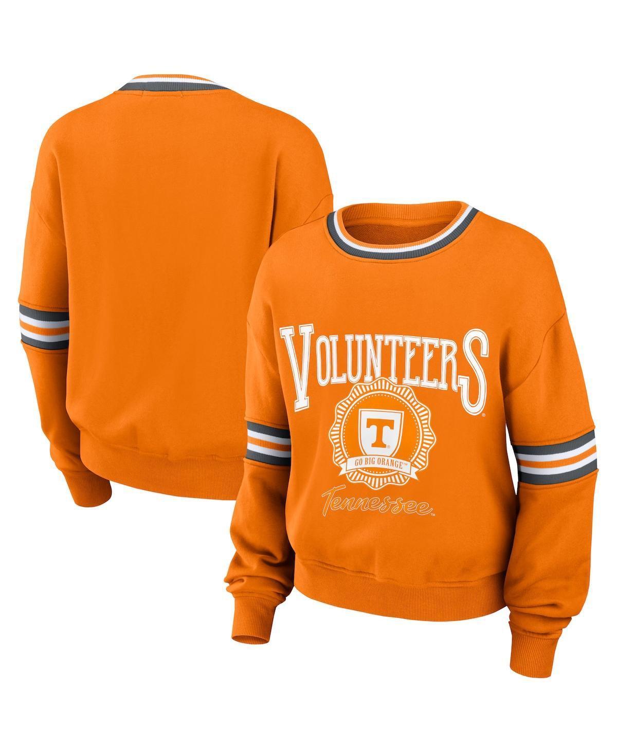 Womens WEAR by Erin Andrews Tennessee Volunteers Vintage Pullover Sweatshirt Product Image