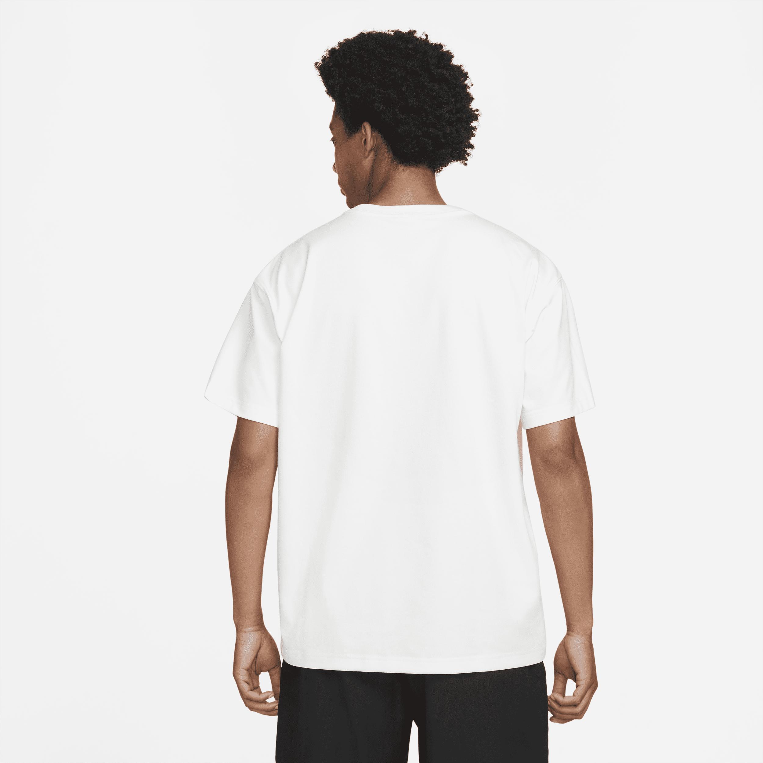 Men's Nike "Just Do It" Logo Tee, Size: Small, Black White Product Image