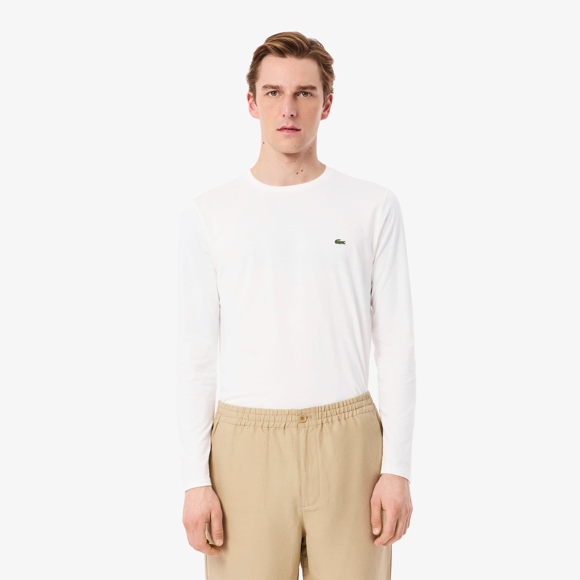 Long Sleeved Cotton Pima T-shirt Product Image