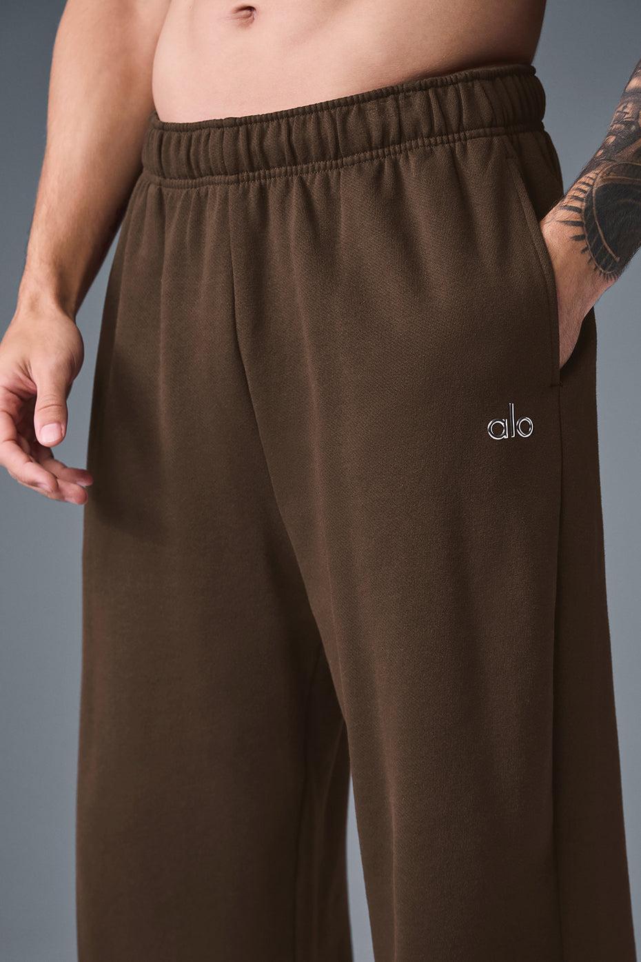 Accolade Straight Leg Sweatpant - Espresso Product Image