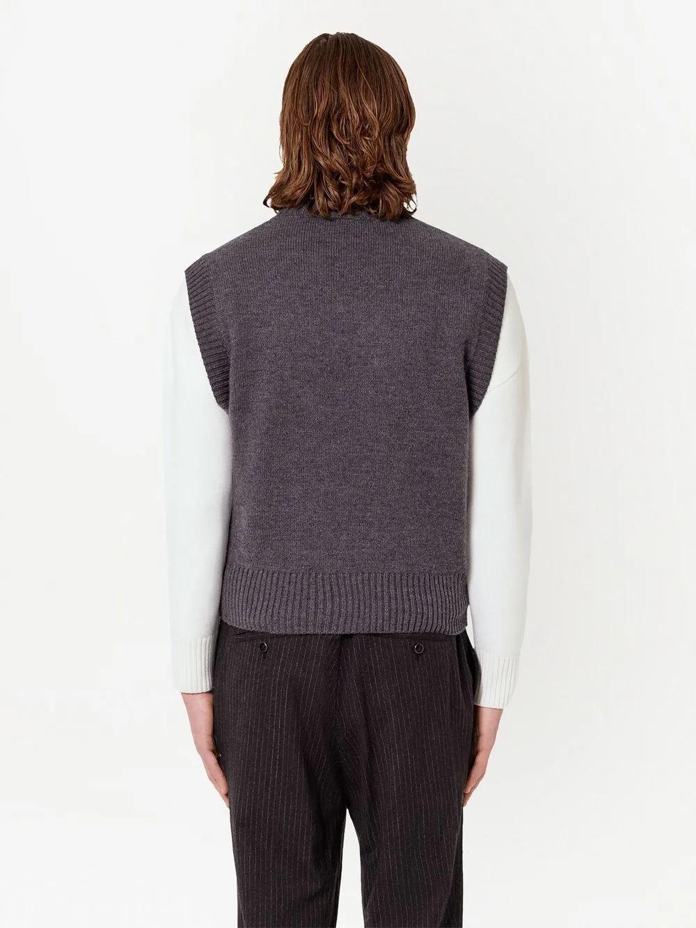 Ami de Coeur wool vest Product Image