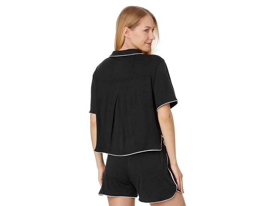 Tommy John Short Sleeve Top And Short Pajama Set Women's Pajama Sets Product Image