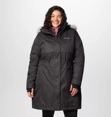 Columbia Women's Apres Arson II Winter Long Down Jacket - Plus Size- Product Image