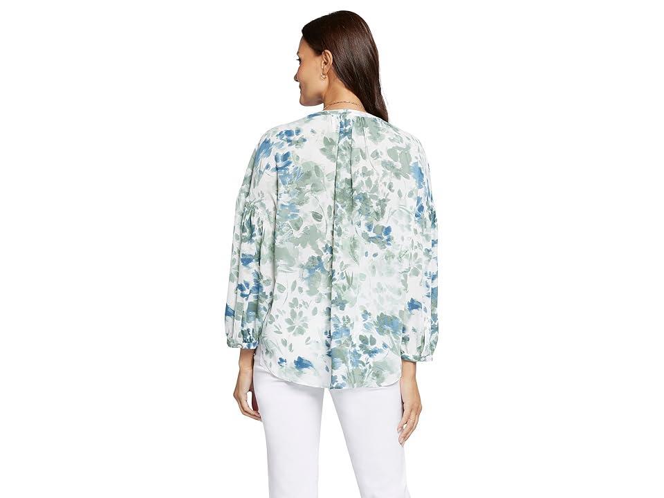 NYDJ Paulina Peasant (Cape Malea) Women's Clothing Product Image