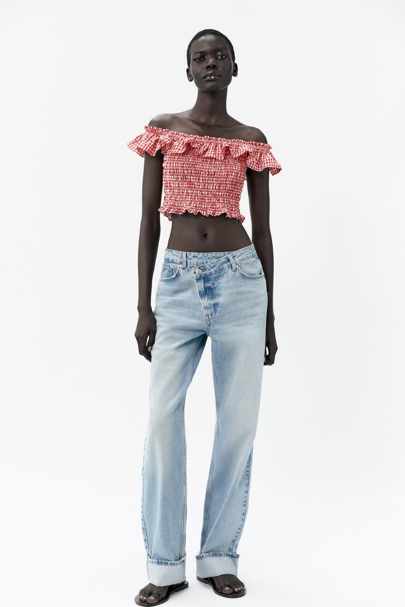 GINGHAM TOP Product Image
