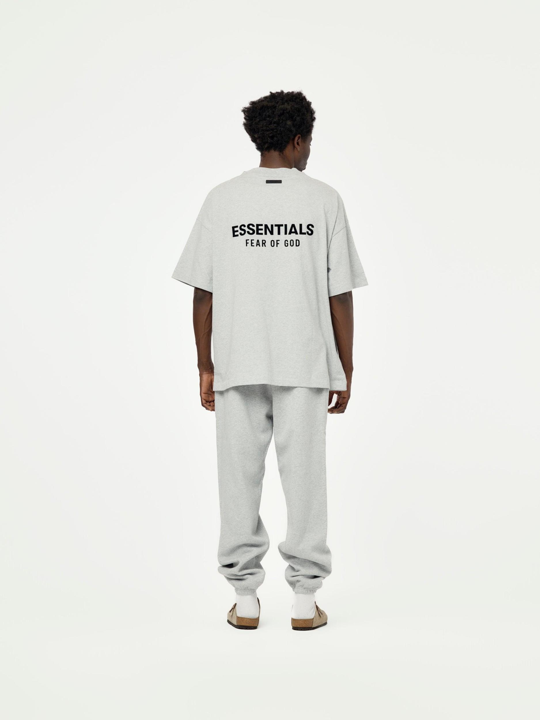 Jersey Crewneck Tee (Light Heather Grey) Product Image