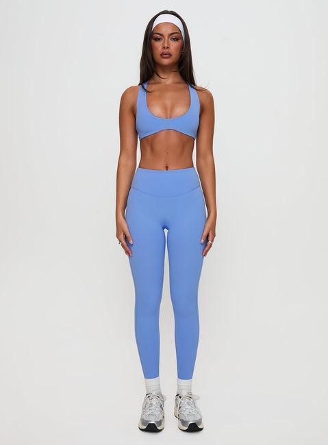 Pulse Full Length Active Tights Blue Product Image