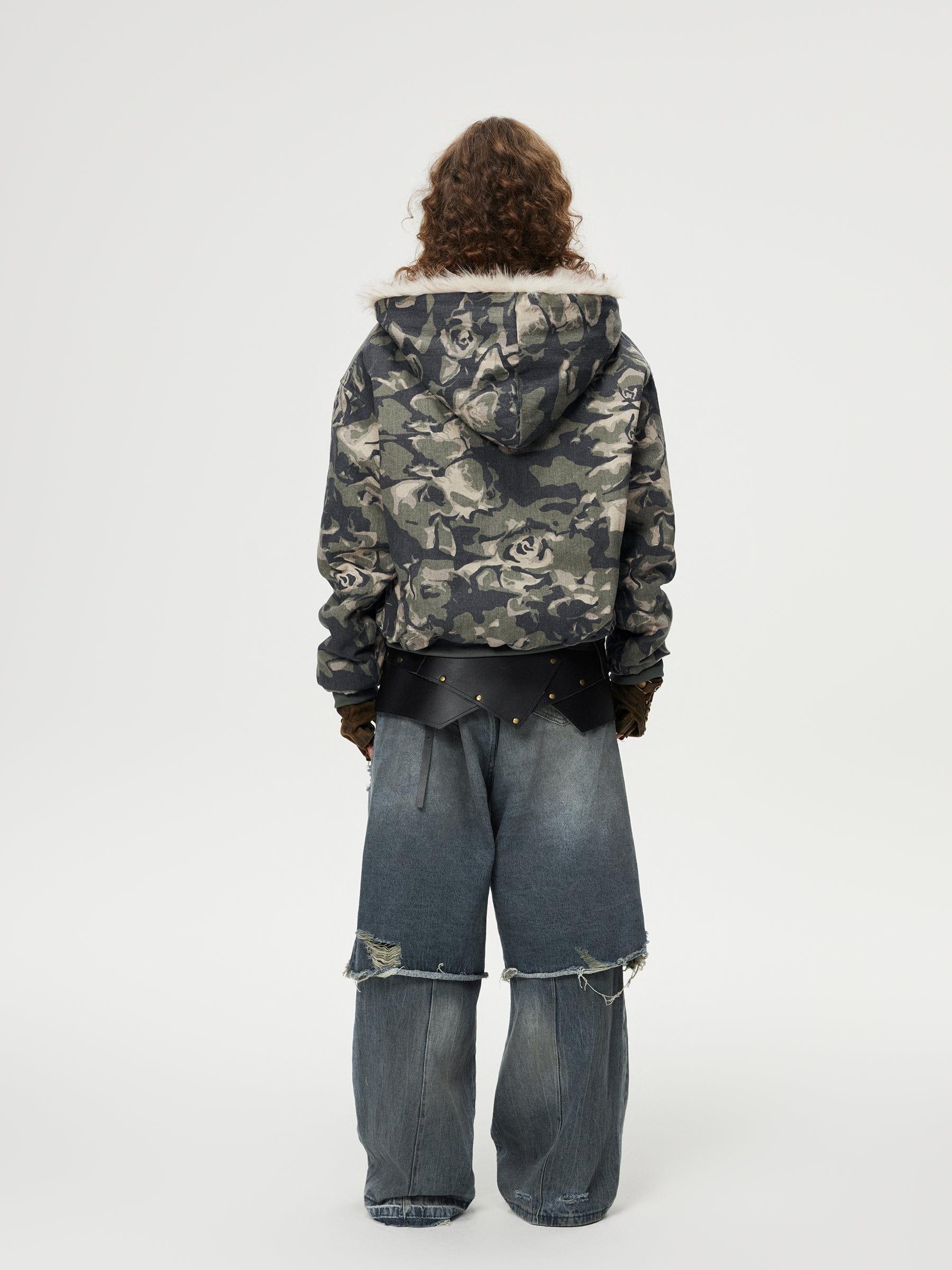 Aelfric Eden Distressed Two Layer Baggy Jeans Product Image