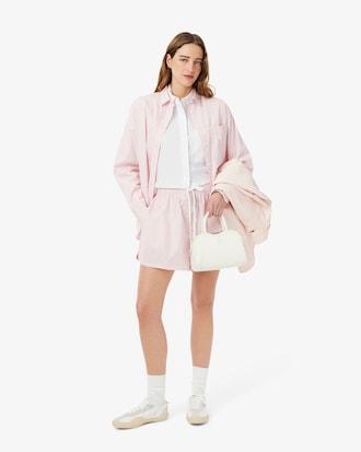 Oversized Adjustable Poplin Shirt Product Image