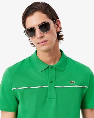 Regular Fit Logo Trim L.12.12 Polo Shirt Product Image