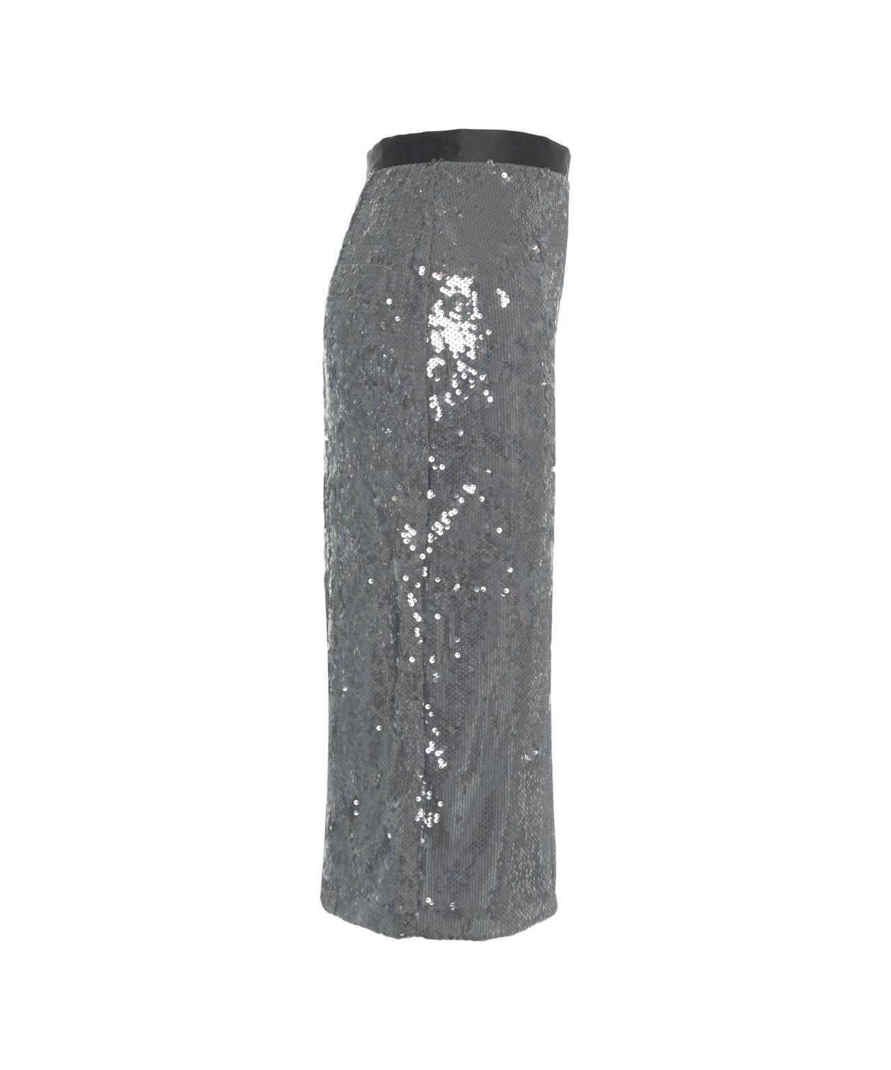 Midi skirt with sequins Product Image