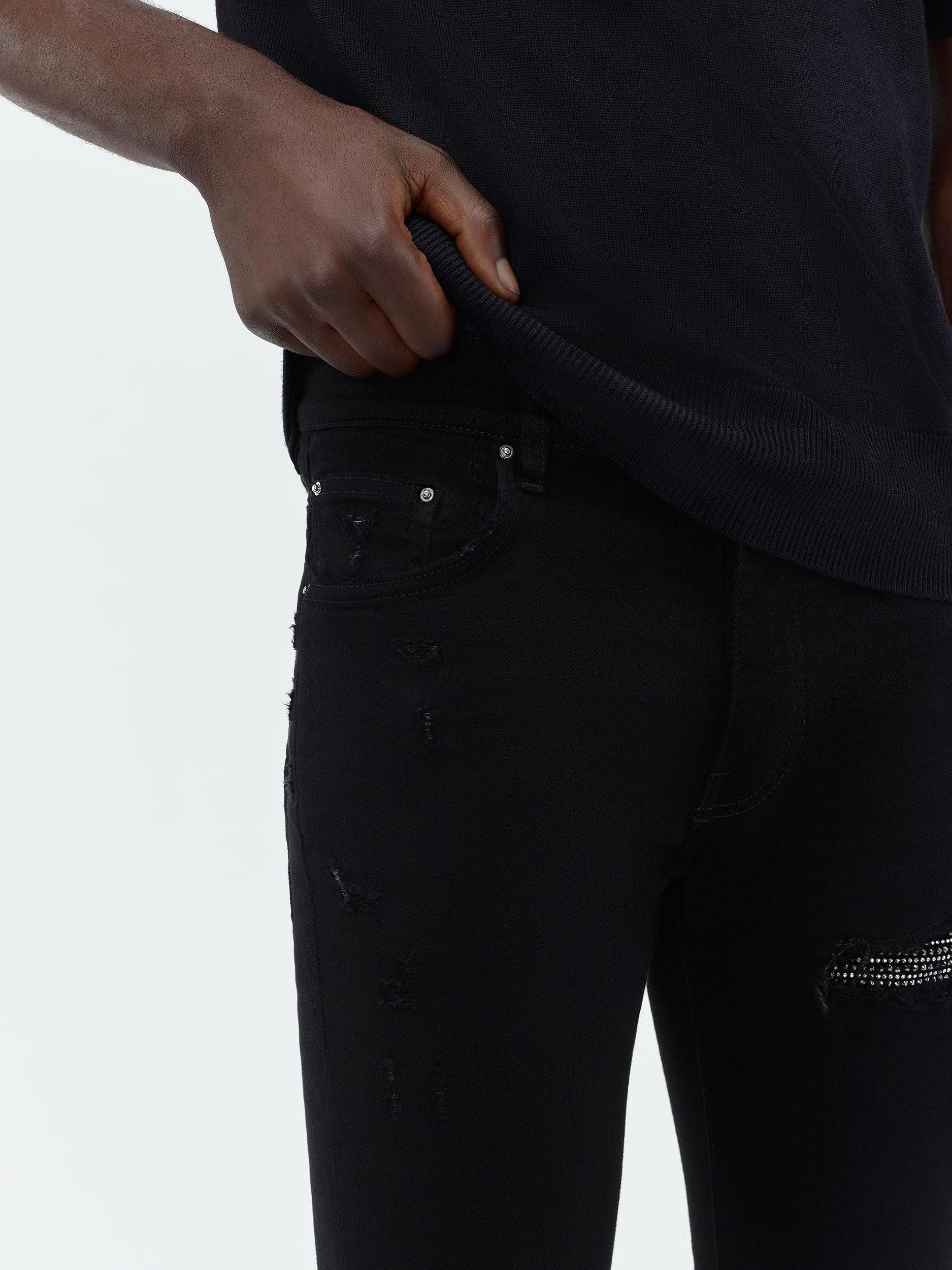 CRYSTAL MX1 JEAN - Black OD Male Product Image