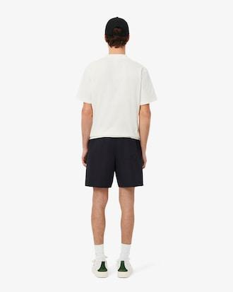 Mid Length Monochrome Swim Trunks Product Image