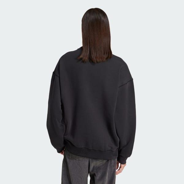 adidas EQT Wash Crewneck Sweatshirt Equipment Blue XS Mens Product Image