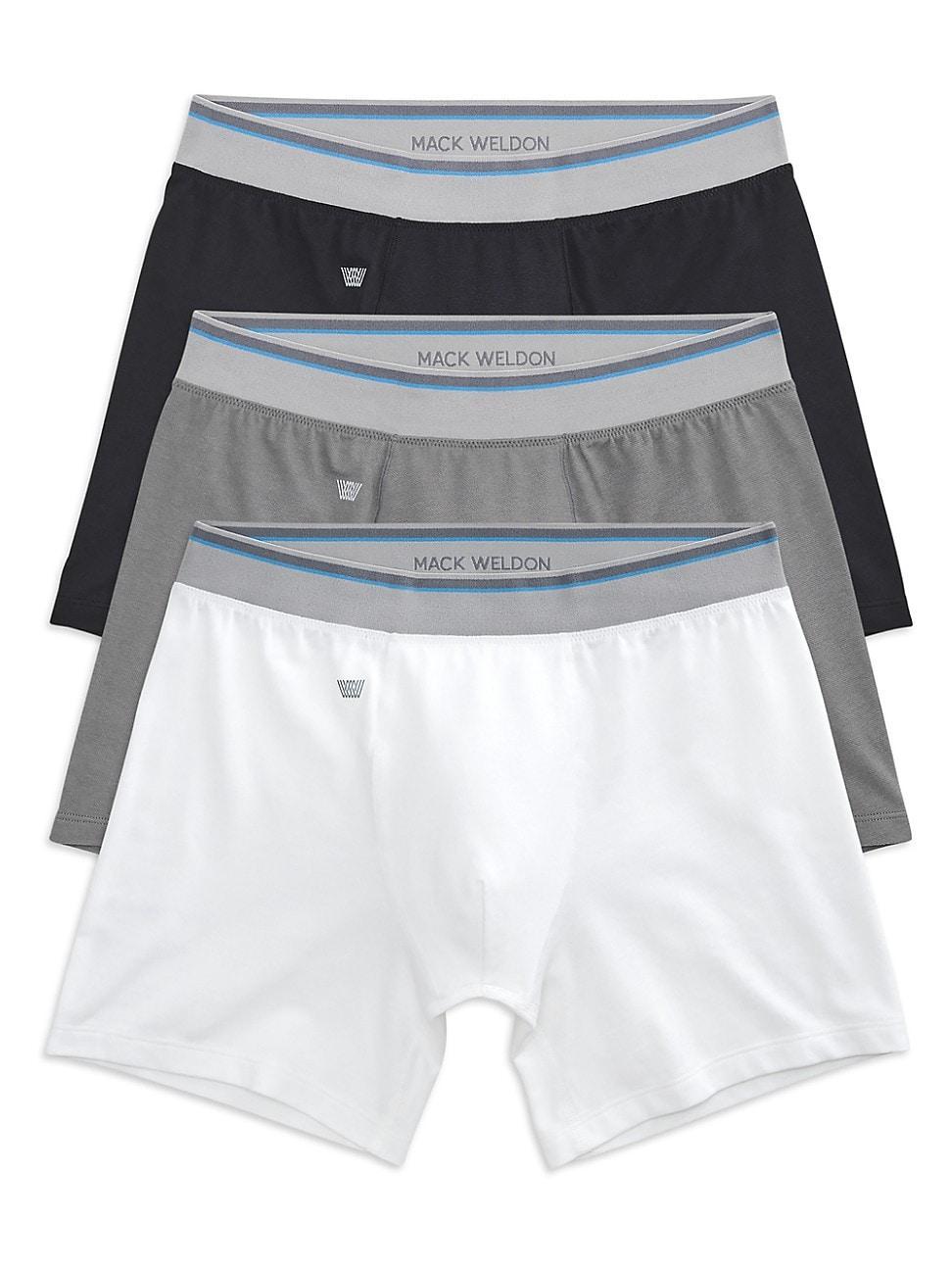 Mens 3-Pack Stretch Boxer Brief Set Product Image