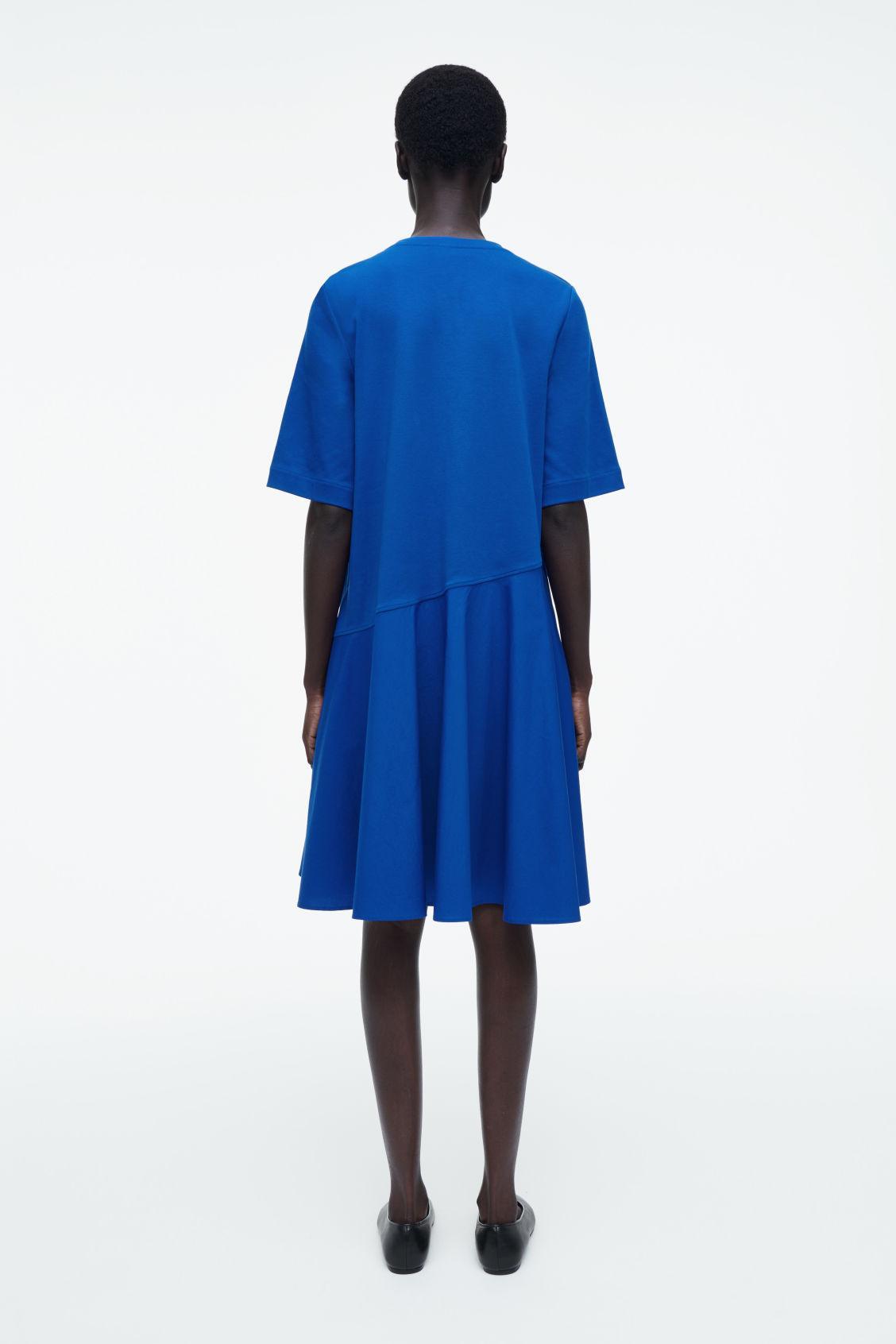 ASYMMETRIC MINI T-SHIRT DRESS Product Image