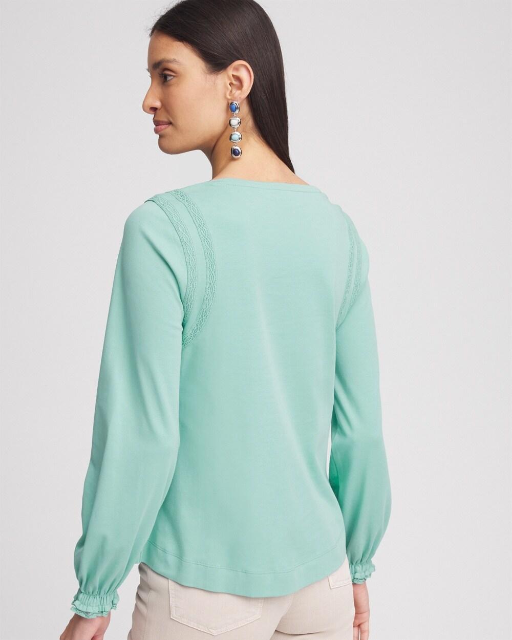 Lace Trim Top Product Image