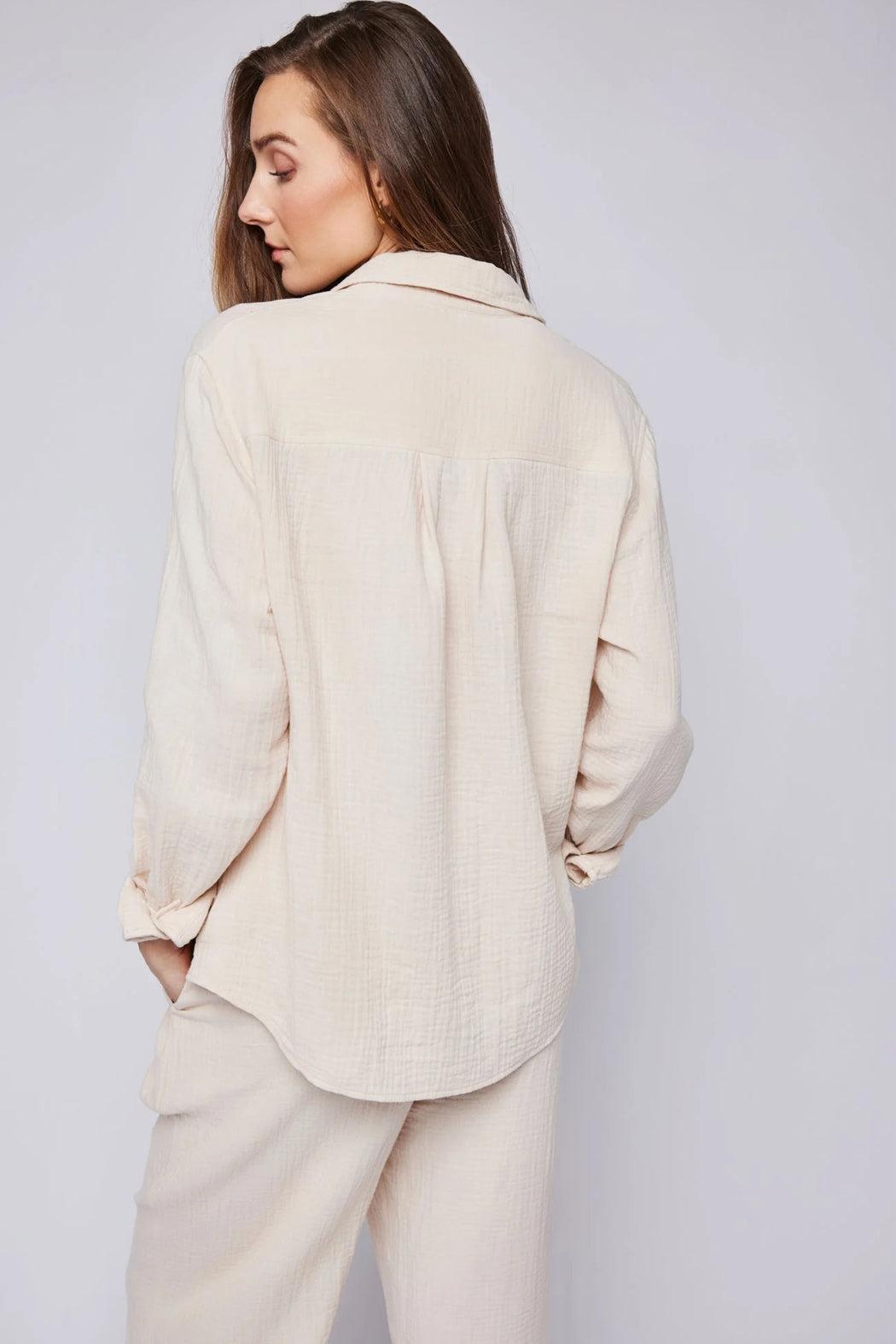Sonia Gauze Button Up Product Image