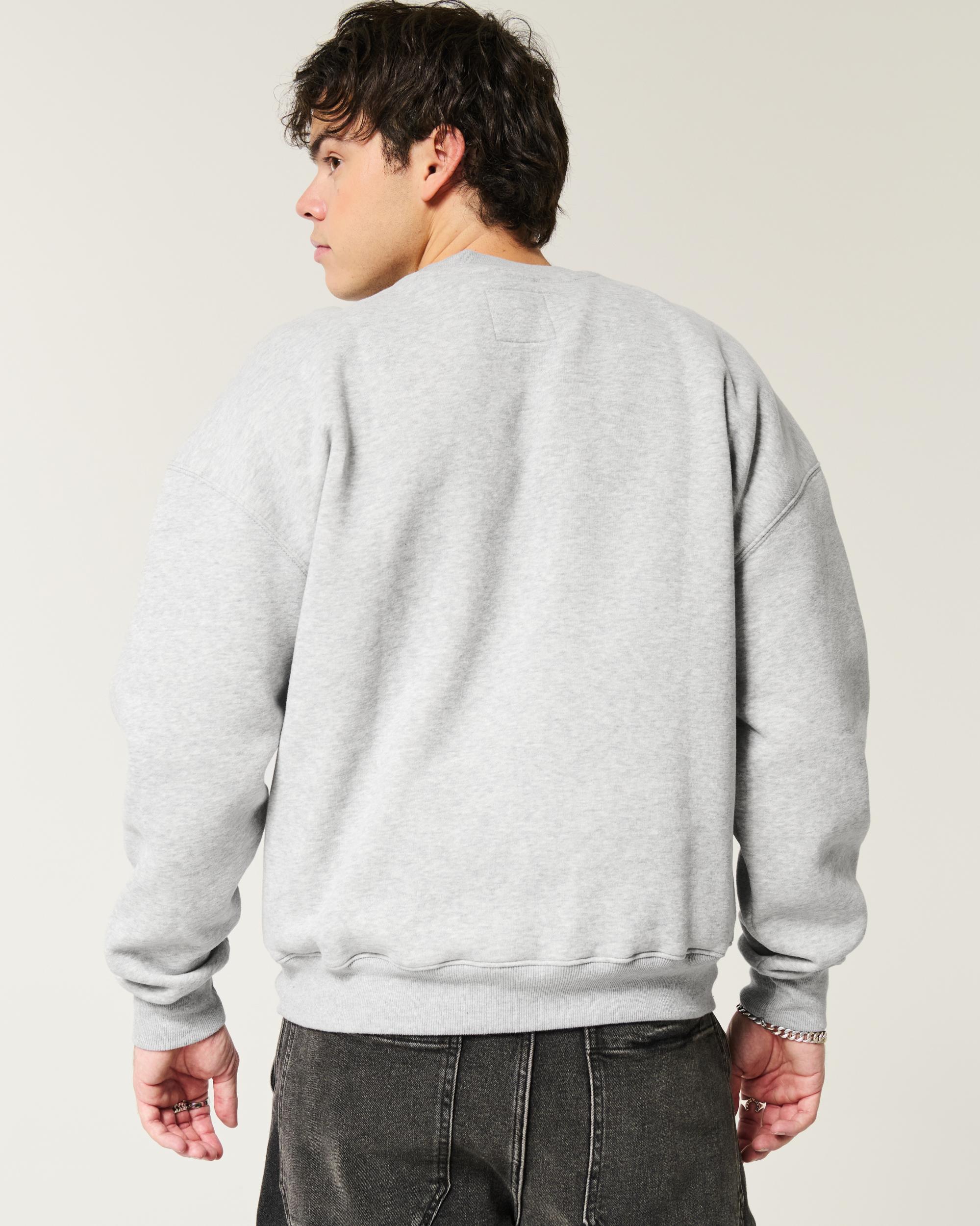 Boxy Texas A&M University Graphic Crew Sweatshirt Product Image