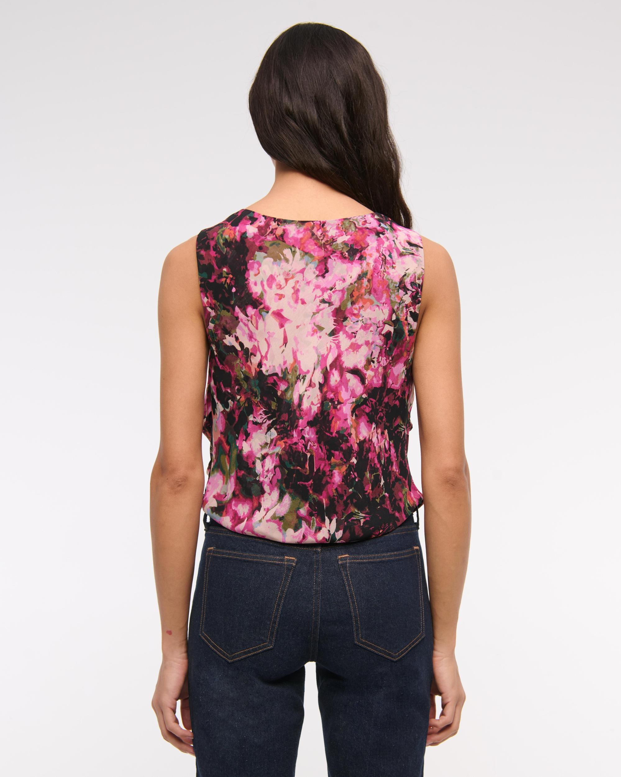 Drapey Plunge Top Product Image