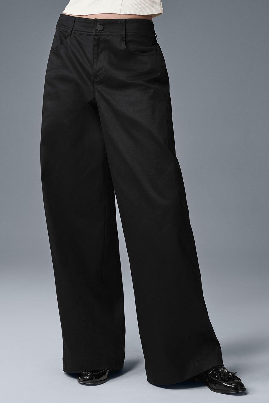 Wanderlust Wide Leg Trouser - Black Product Image