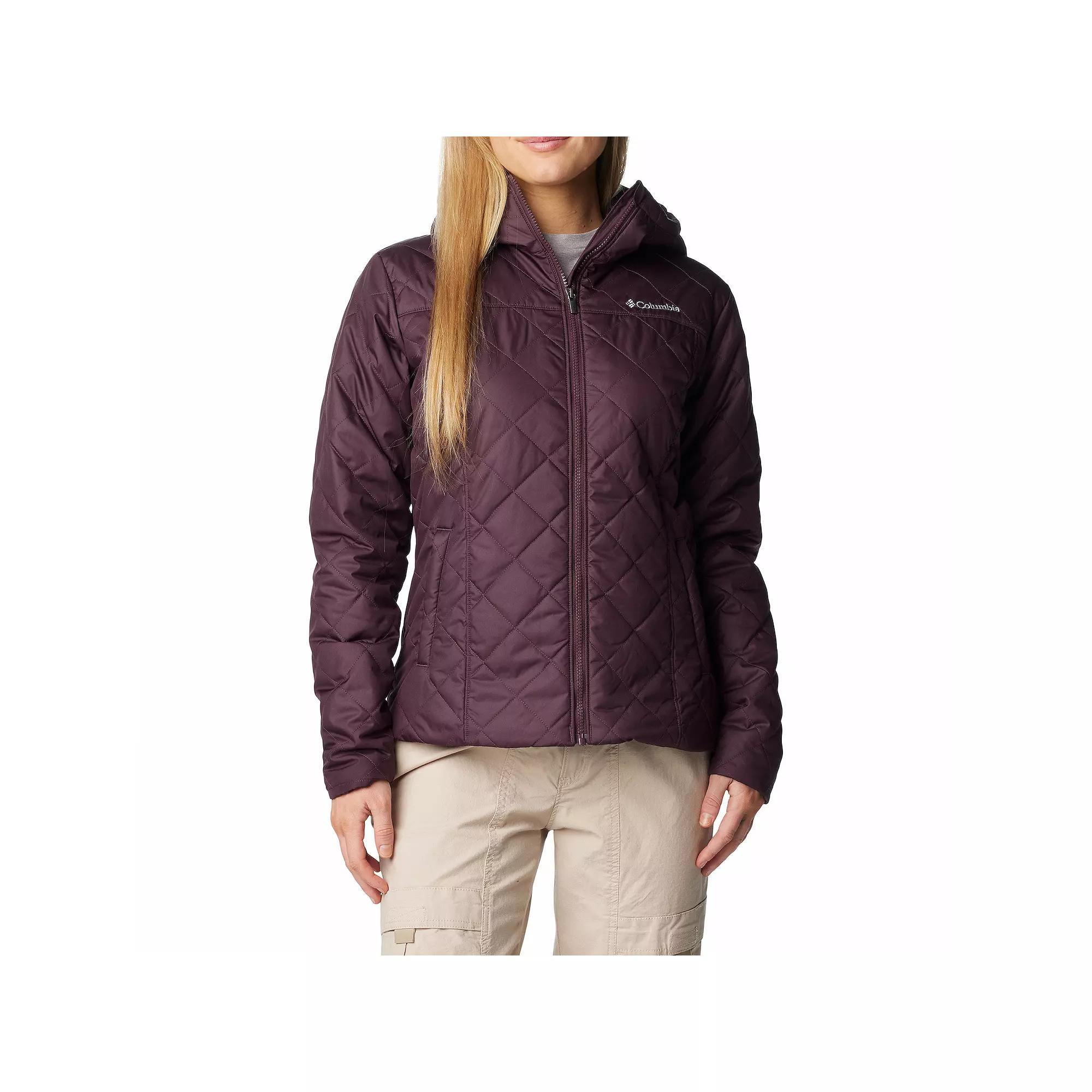 Women's Columbia Copper Crest II Hooded Jacket, Size: XXL, Serenity Product Image
