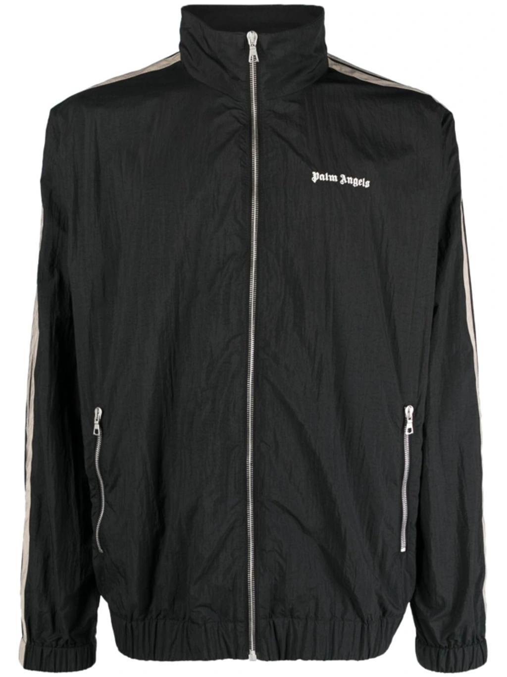 logo-embroidered sport jacket Product Image