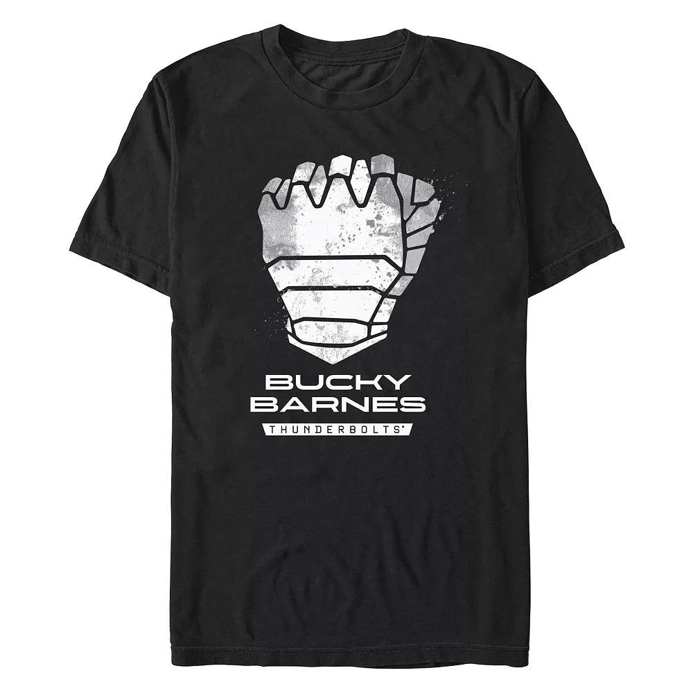 Big & Tall Marvel Thunderbolts Bucky Barnes Symbol Graphic Tee, Men's, Size: 4XL, Black Product Image