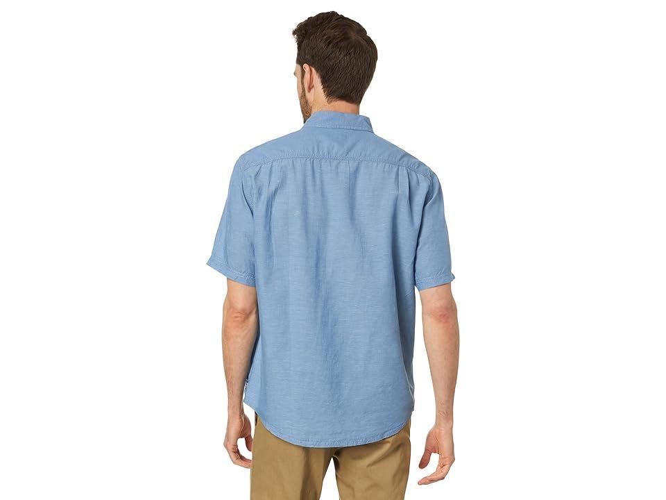 L.L.Bean Rugged Linen Short Sleeve Shirt Traditional Fit (Rustic ) Men's Clothing Product Image