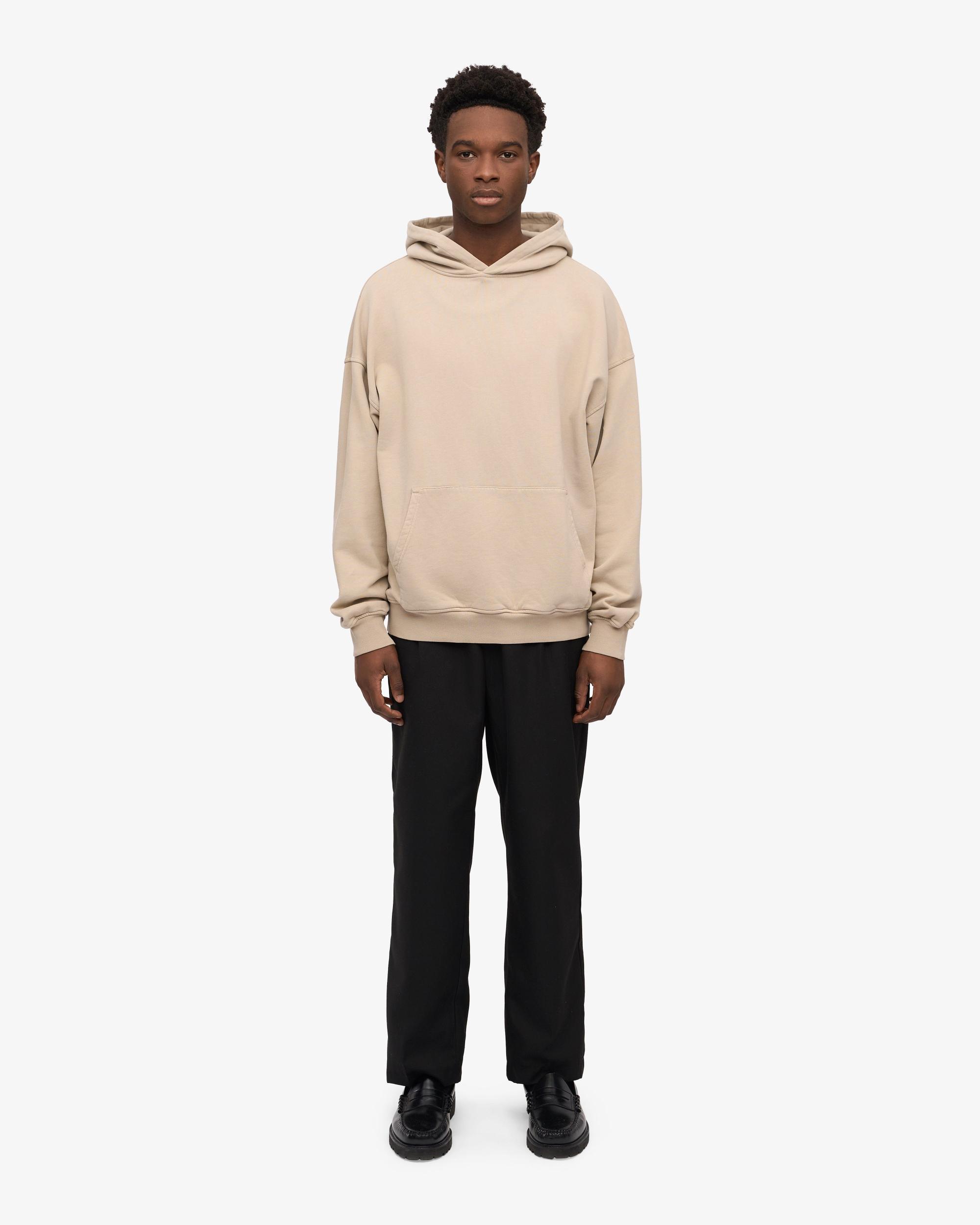 Organic Oversized Hood - Oyster Grey Product Image