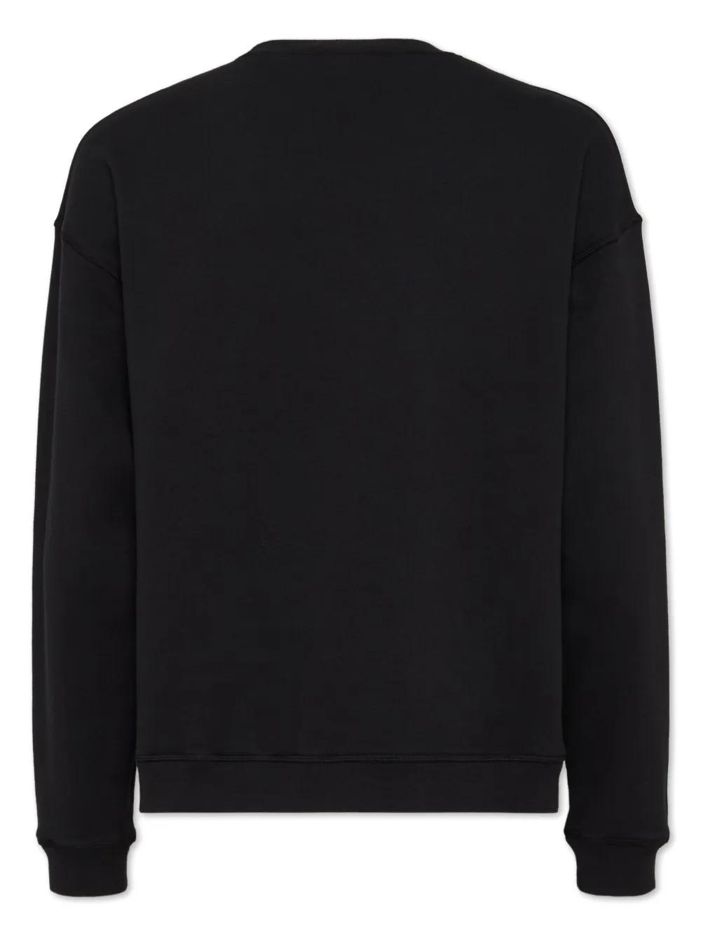 logo-print cotton sweatshirt Product Image