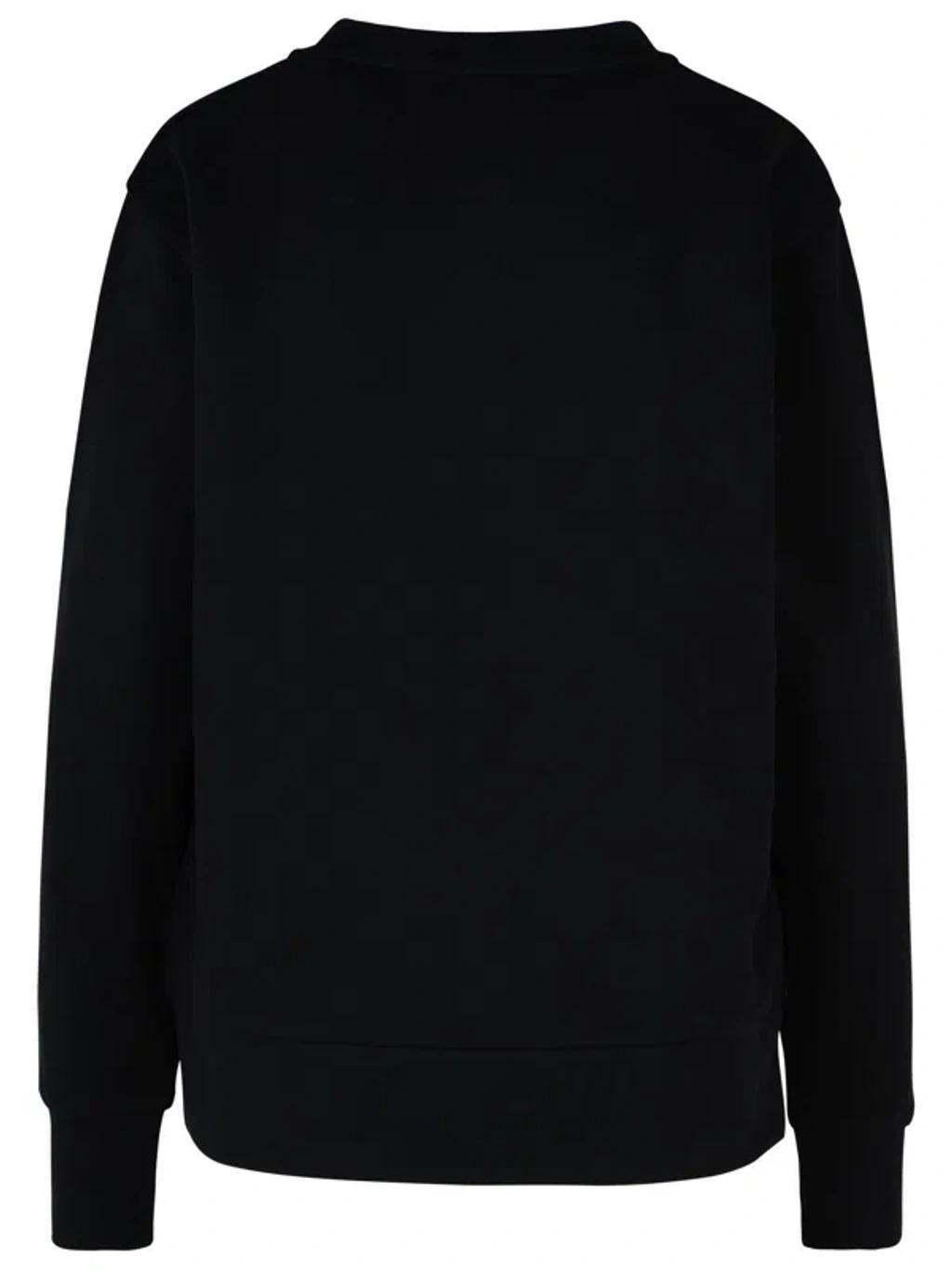 MONCLER Black Cotton Sweatshirt Product Image