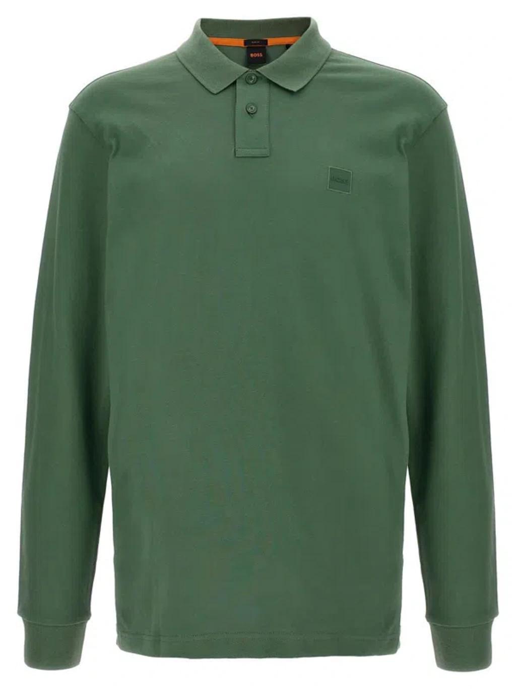 HUGO BOSS Passerby Polo Shirt In Green Product Image