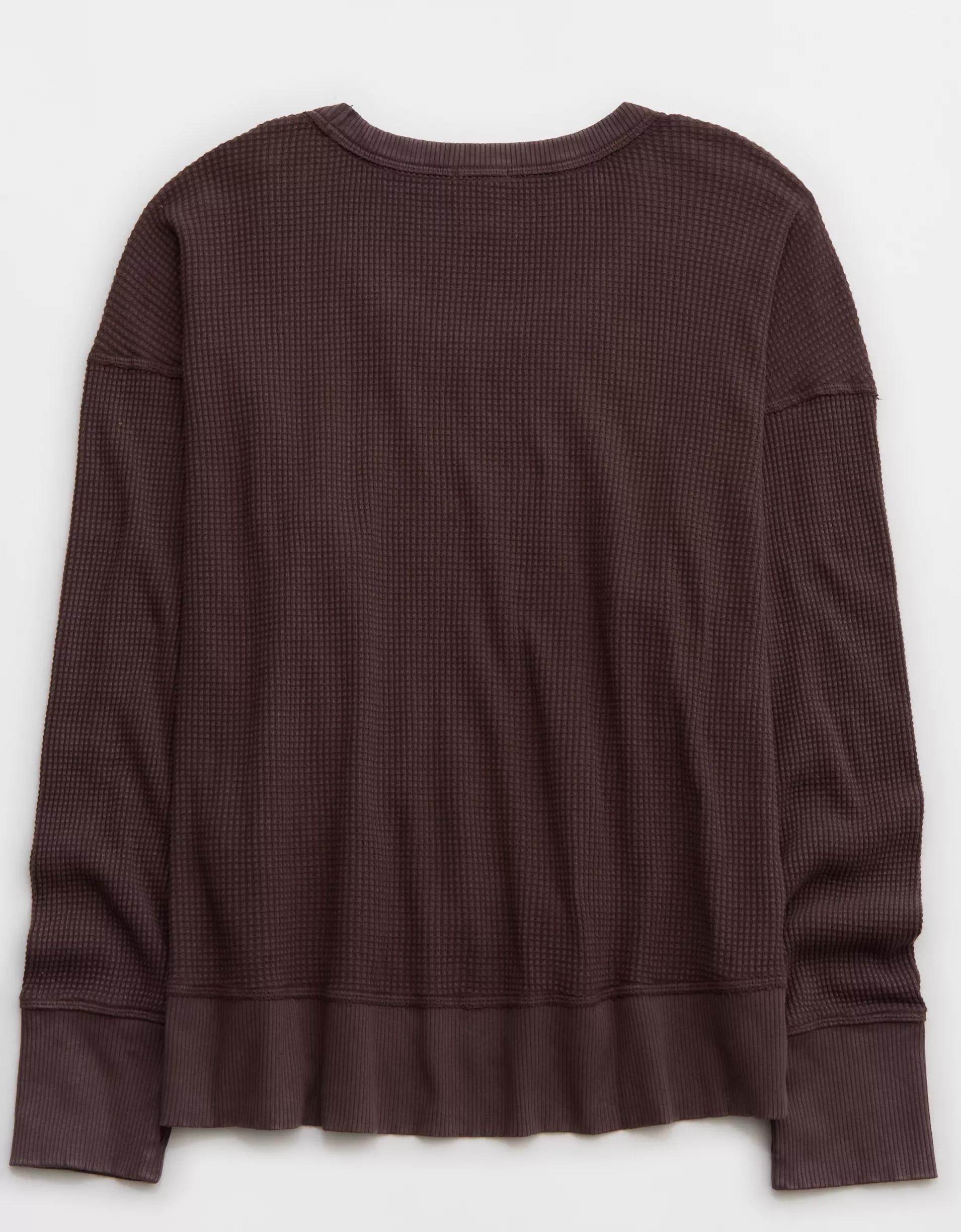 OFFLINE By Aerie Wow! Waffle T-Shirt Product Image