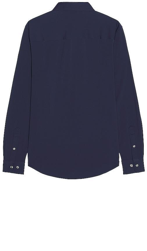 RHONE Slim Fit Solid Commuter Performance Stretch Long Sleeve Woven Shirt Product Image