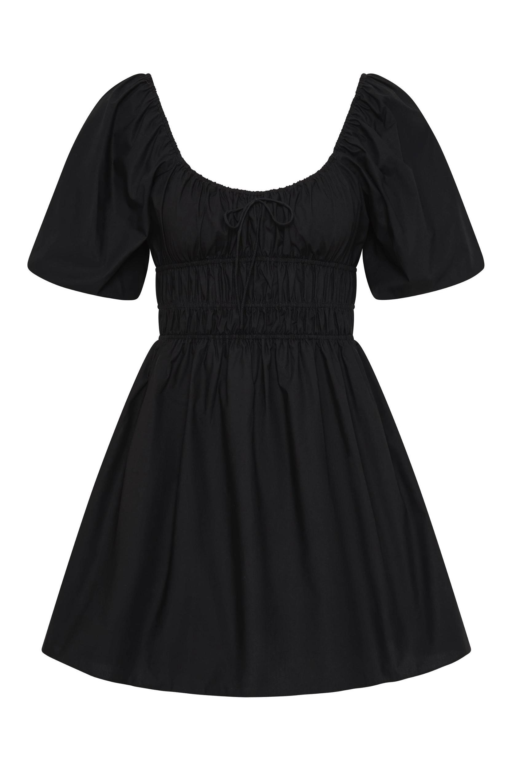 Sophia Mini Dress Black Product Image