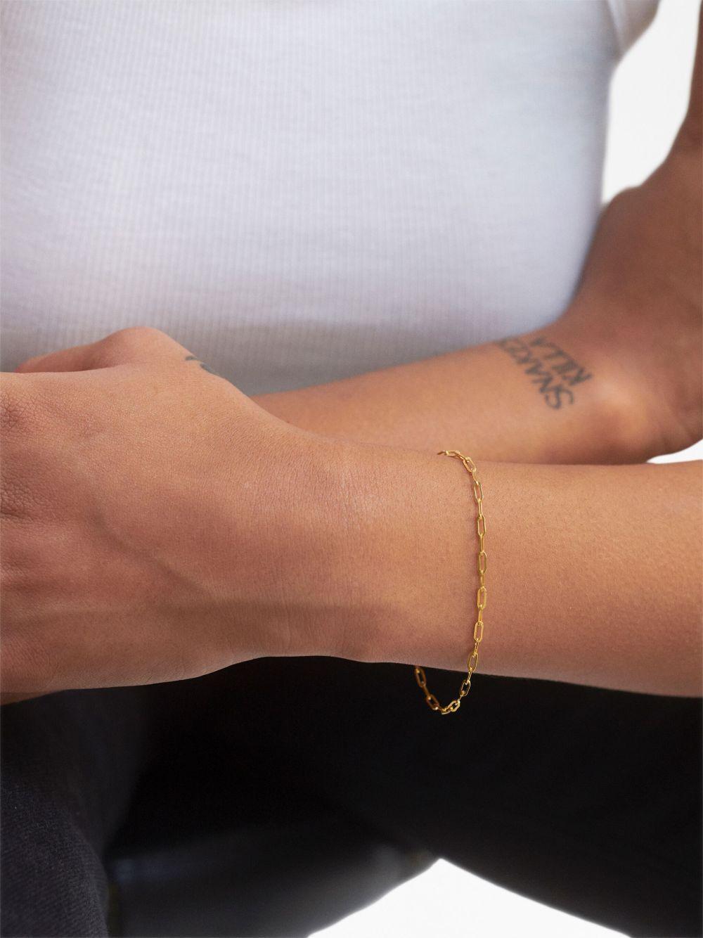 paperclip chain bracelet Product Image