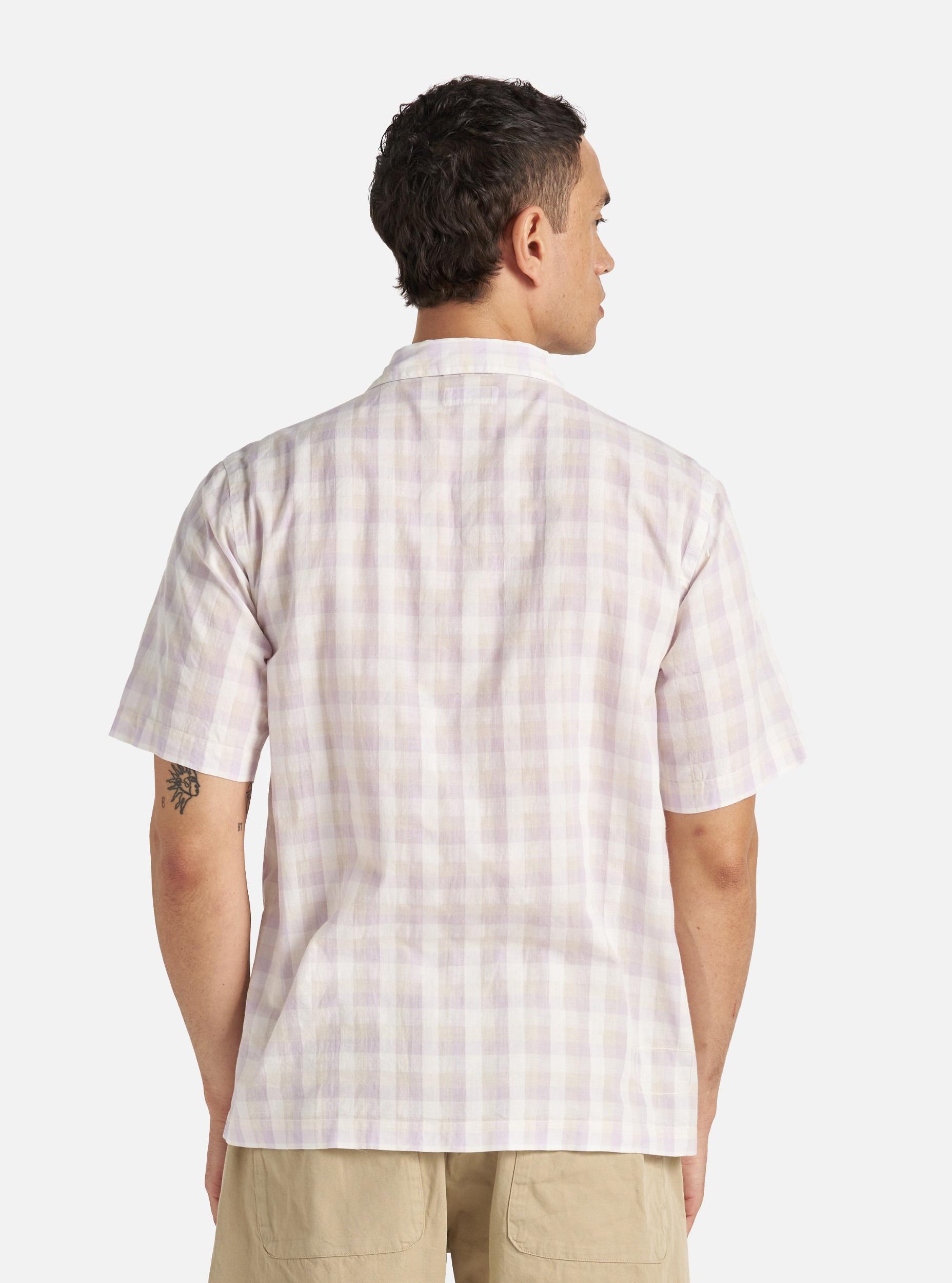 Lilac Pastel Check Sal Road Shirt Product Image