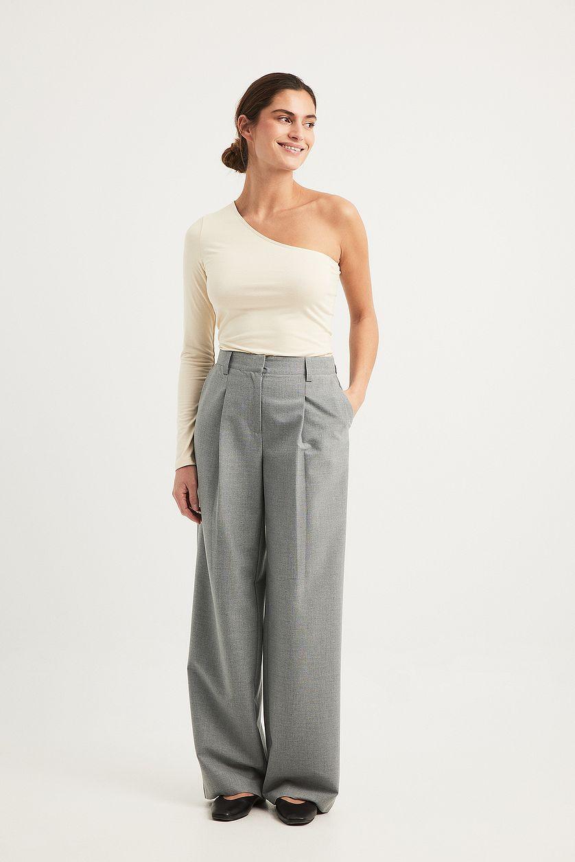 Soft Line One Shoulder Top Product Image