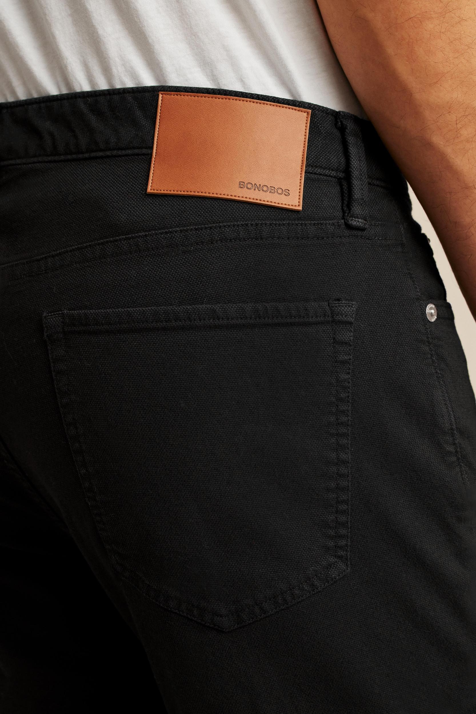 Italian Textured 5-Pocket Pants Product Image