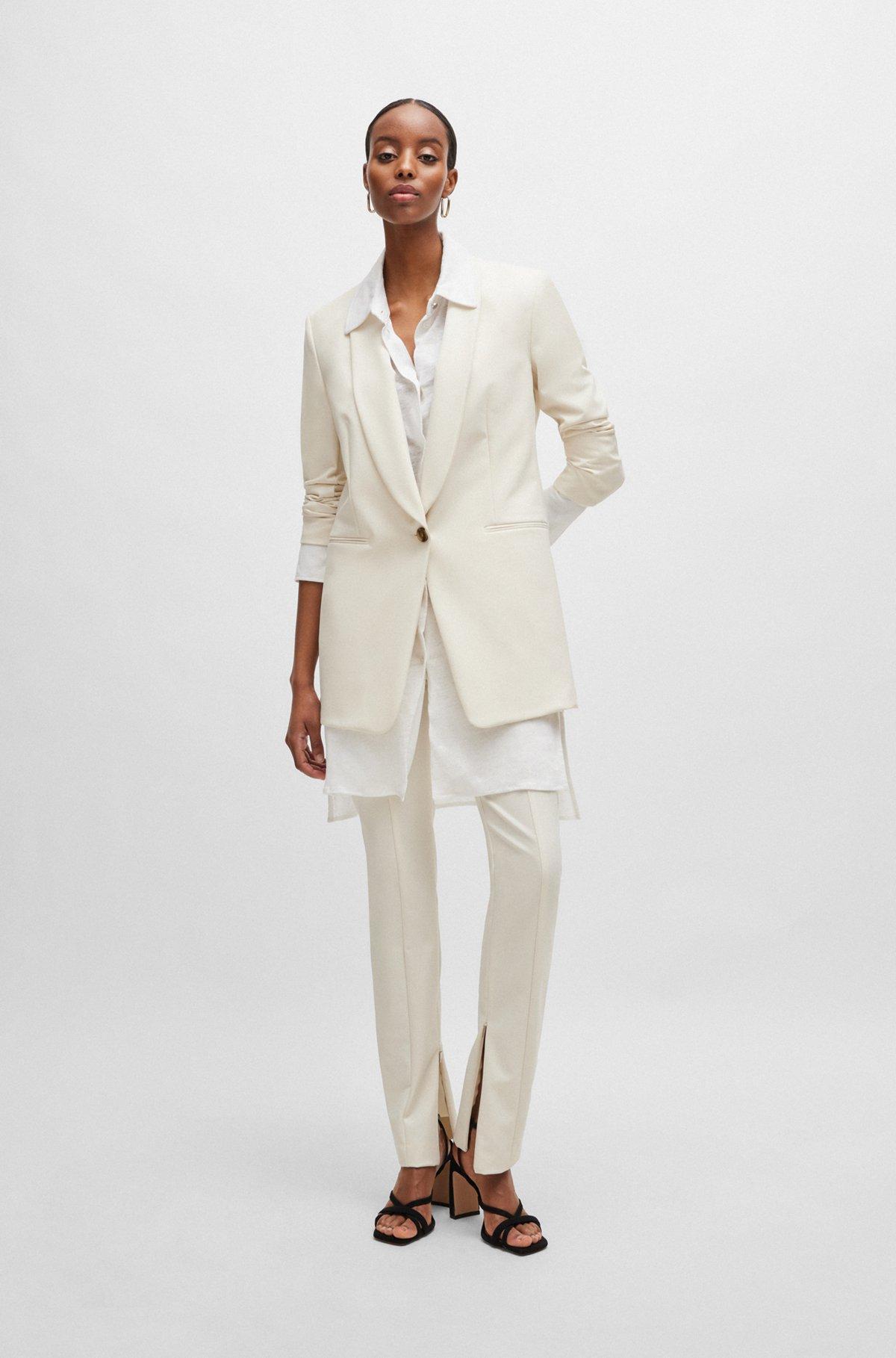 Regular-fit jacket in performance-stretch fabric Product Image