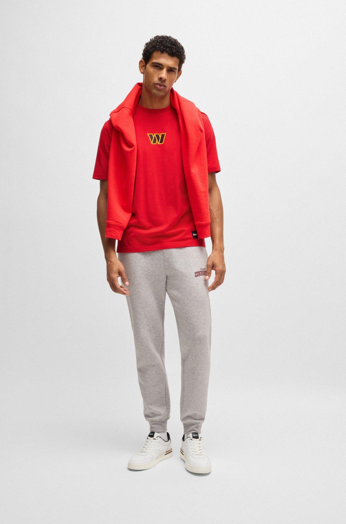 BOSS x NFL stretch-cotton T-shirt with special branding Product Image
