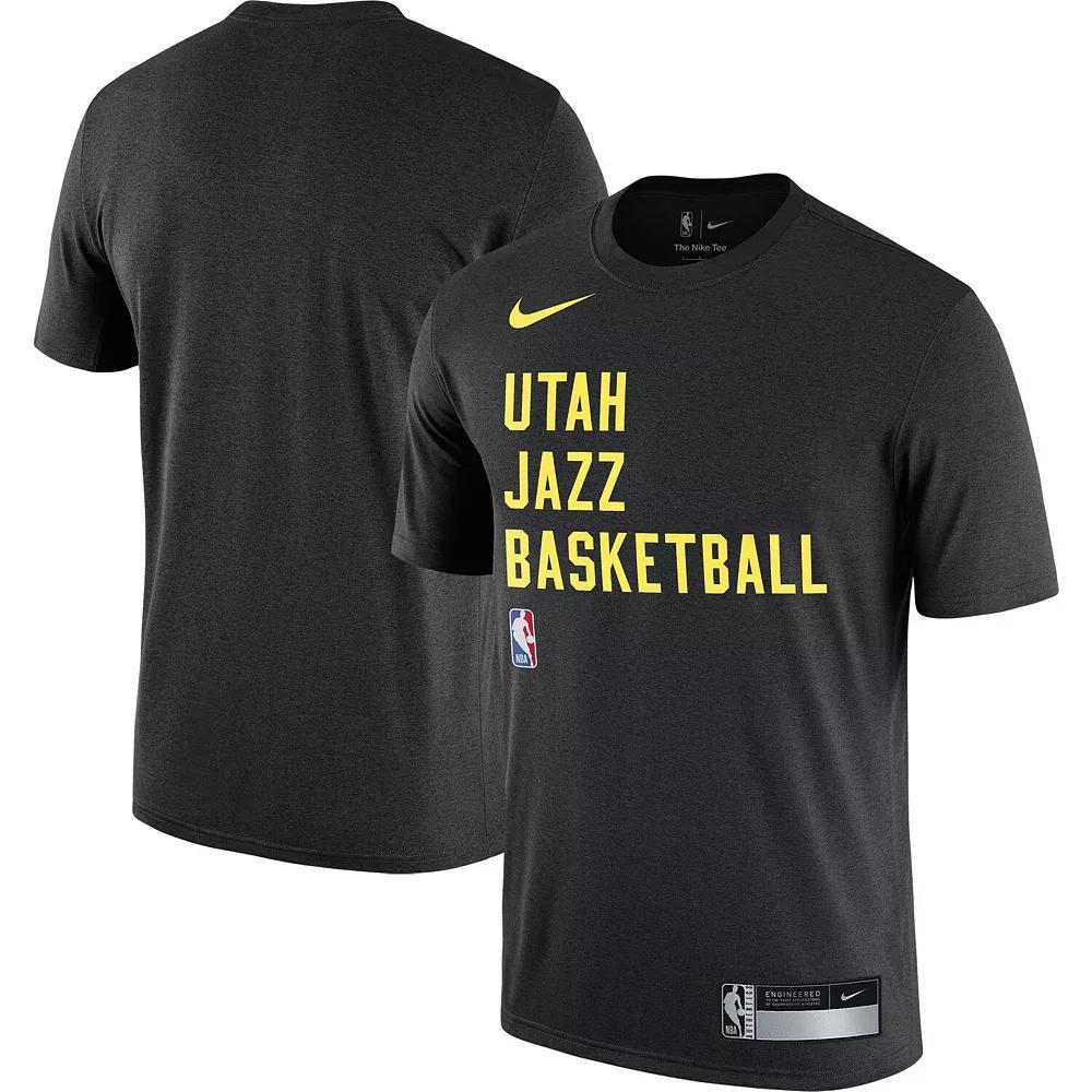 Mens Nike West Virginia Mountaineers Team Velocity Legend Performance T-Shirt Blue Product Image