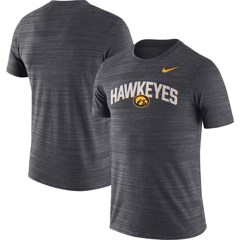 Men's Nike Black Iowa Hawkeyes 2022 Game Day Sideline Velocity Performance T-Shirt, Size: Medium Product Image