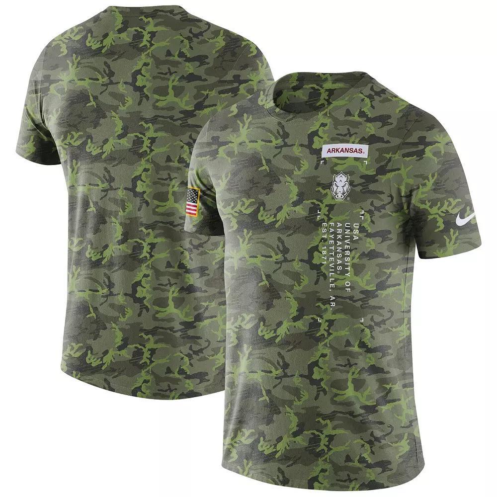 Men's Nike Camo Georgia Bulldogs Military T-Shirt, Size: Large, Green Product Image