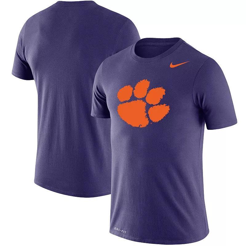 Mens Nike Heathered Charcoal Iowa State Cyclones Big & Tall Legend Primary Logo Performance T-Shirt Product Image