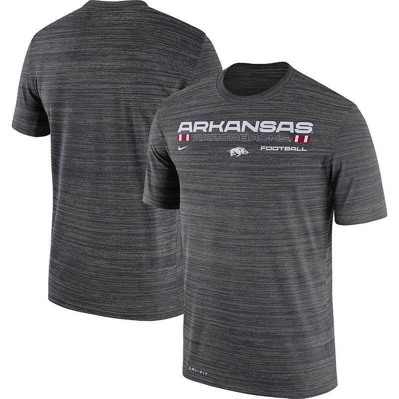 Mens Nike Charcoal Duke Blue Devils Velocity Legend Dri-Fit Performance T-Shirt Product Image
